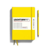 Title: Leuchtturm Lemon Dotted Page Hardcover Medium Notebook