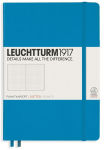 Alternative view 1 of Leuchtturm1917 Notebook, Medium (A5) Hardcover, Dotted, Azure