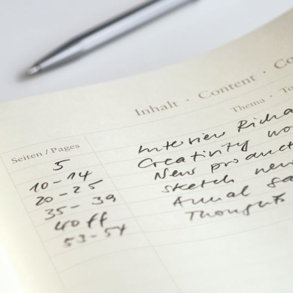 Leuchtturm1917 Notebook, Medium (A5) Hardcover, Dotted, Azure