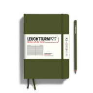 Leuchtturm1917 Medium (A5) Notebook, 251 pages, Ruled, Army