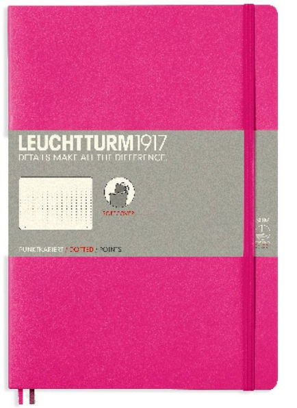 Leuchtturm1917, Softcover, Composition (B5), Dotted, Pink