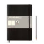 Leuchtturm Black Unlined Softcover Composition Notebook