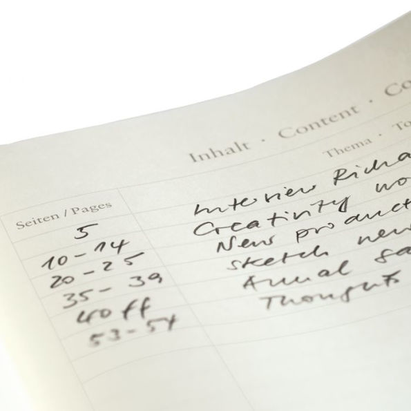 Leuchtturm Black Unlined Softcover Composition Notebook