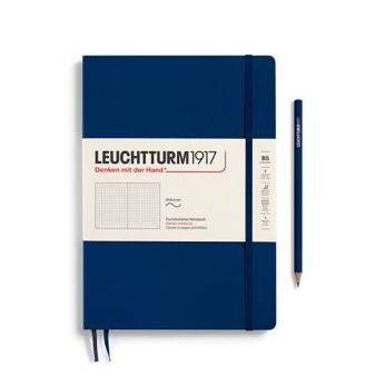 Leuchtturm1917, Softcover, Composition (B5), Dotted, Navy