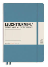 Title: Leuchtturm1917 Nordic Blue, Medium, Plain Journal