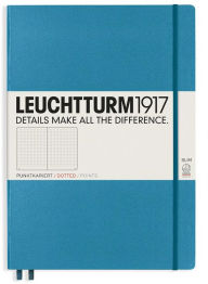 Title: Leuchtturm1917 Notebook, Master Slim (A4+) Hardcover, Large, Dotted, Nordic Blue