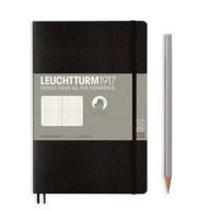 Leuchtturm Black Dotted Page Softcover Paperback Notebook