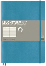 Title: Leuchtturm1917 Nordic Blue, Softcover, Paperback (B6+), Ruled Journal