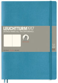 Title: Leuchtturm1917 Nordic Blue, Softcover, Paperback (B6+), Plain Journal