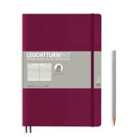 Title: Leuchtturm1917 Port Red, Softcover, Composition (B5), Ruled Journal