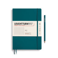 Title: Leuchtturm1917 Pacific Green Softcover Composition Dotted Journal