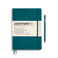 Title: Leuchtturm1917 Pacific Green, Softcover, Composition (B5), Ruled Journal