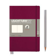 Title: Leuchtturm Port Red Unlined Softcover Paperback Notebook