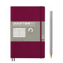 Leuchtturm1917 Port Red, Softcover, Paperback (B6+), Ruled Journal