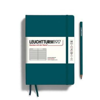 Leuchtturm1917 Pacific Green, Medium, Ruled Journal