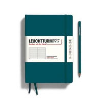 Title: Leuchtturm1917, Medium (A5) Size Notebook, 251 pages, dotted, Pacific Green
