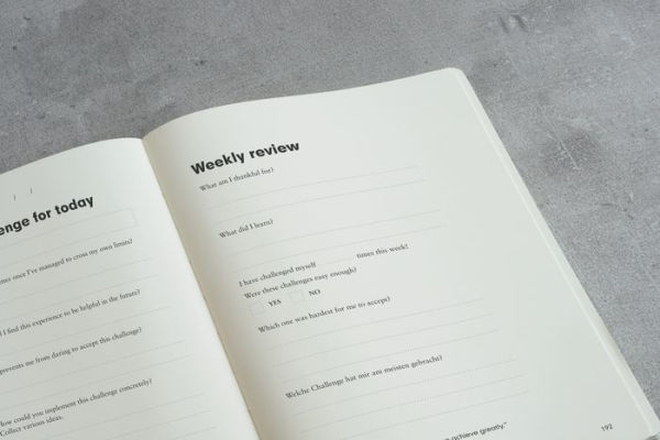 Anthracite, Change Journal, Medium (A5), 100 g/m² paper, English