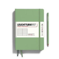 Leuchtturm1917 Notebook, Medium (A5) Hardcover, Dotted, Sage