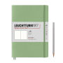 Leuchtturm Sage Unlined Softcover Medium Notebook