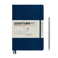 Title: Leuchtturm1917 Navy, Softcover, Medium (A5), 123 p., ruled