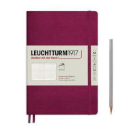 Title: Leuchtturm1917 Medium (A5) Softcover Notebook, 251 pages, Dotted, Port Red