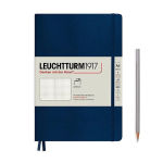 Alternative view 1 of Leuchtturm Navy Dotted Page Softcover Medium Notebook