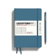 Title: Leuchtturm Stone Blue Dotted Page Hardcover Medium Notebook