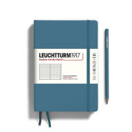 Title: Leuchtturm Stone Blue Dotted Page Hardcover Medium Notebook