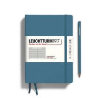 Title: Leuchtturm1917 Stone Blue, Medium, 251 p., ruled