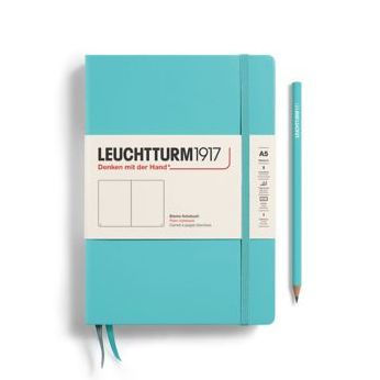 Leuchtturm1917 Aquamarine, Medium, 251 p., plain