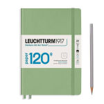 Alternative view 1 of Leuchtturm Sage Dotted Page Hardcover Medium Notebook