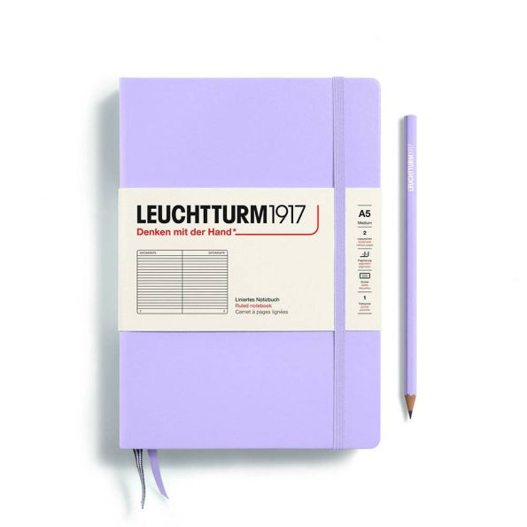 Leuchtturm1917 Lilac Medium Ruled Journal