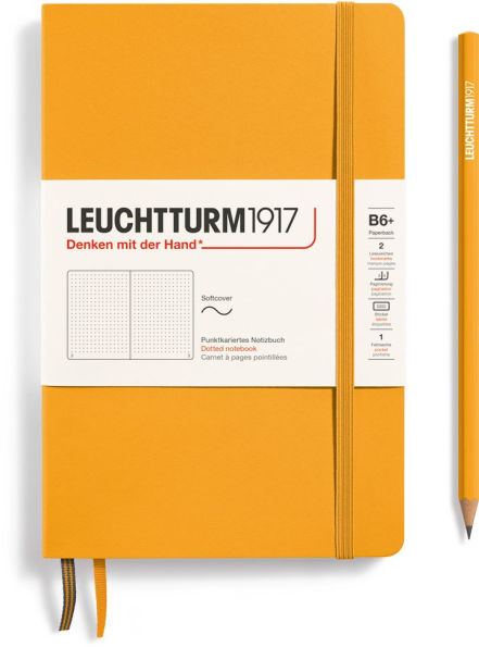 Leuchtturm1917 Rising Sun, Softcover, Paperback (B6+), 123 p