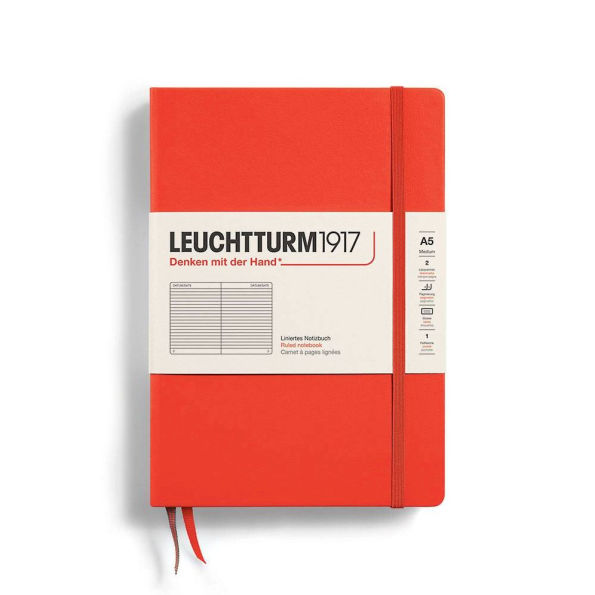 Leuchtturm1917 Lobster Hardcover Medium Ruled Journal