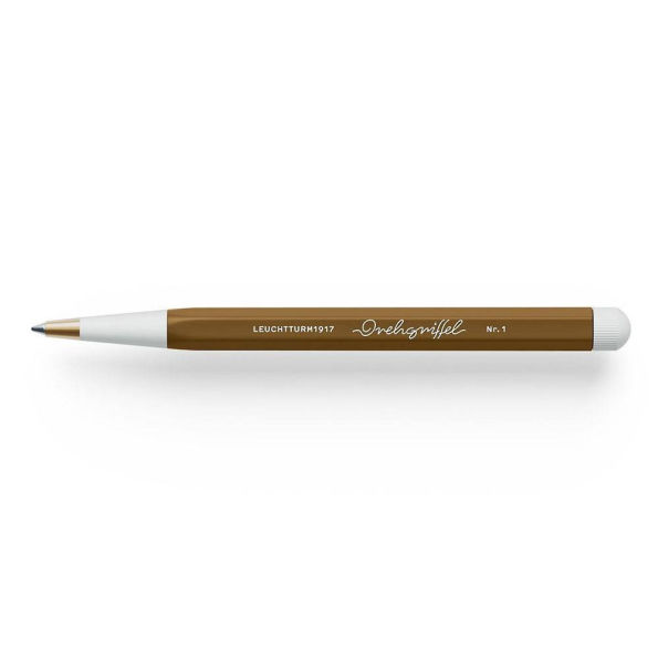 Drehgriffel Nr. 1, Spice Brown - Gelpen with black ink