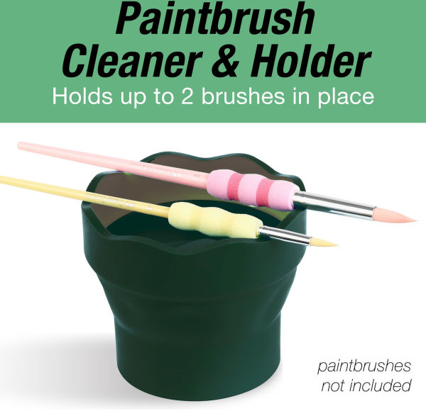 Faber Castell Clic & Go Water Cup, Green