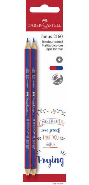 Red and Blue Dual Ended Pencil