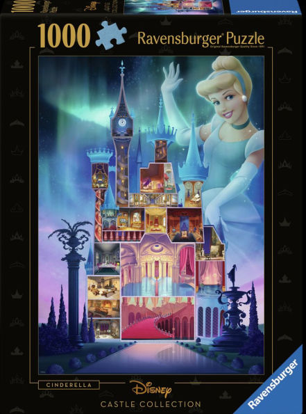 Disney Castles Cinderella 1000 pc puzzle