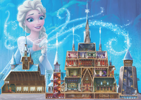Disney Castles: Elsa 1000 Piece Puzzle