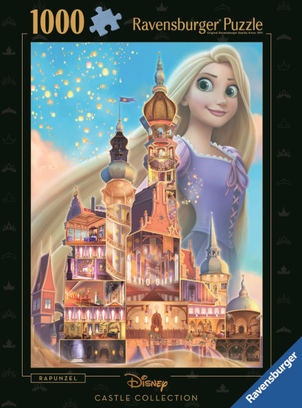 Disney Castles: Rapunzel 1000 pc Puzzle