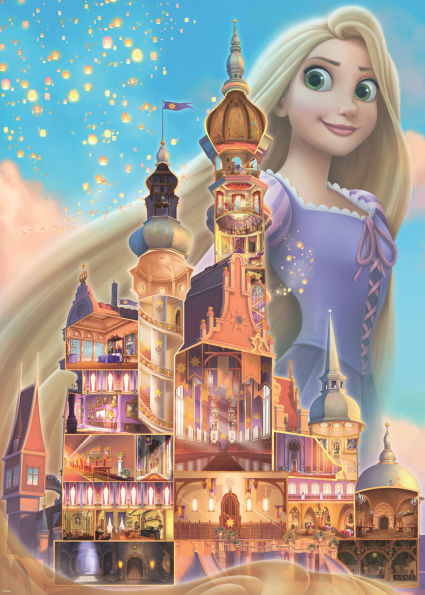 Disney Castles: Rapunzel 1000 pc Puzzle