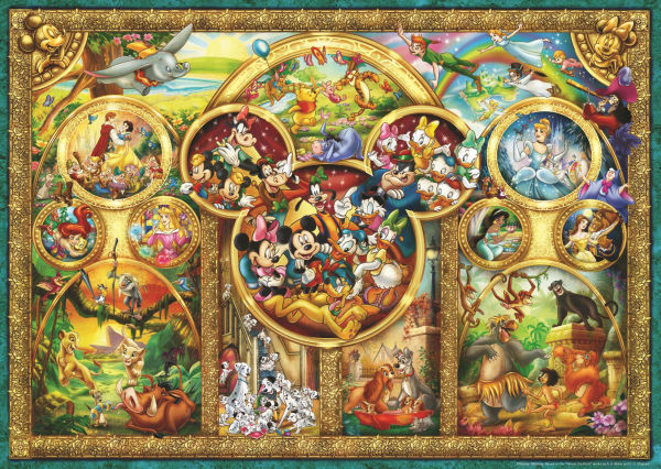 Disney Best Themes 1000 Piece Puzzle