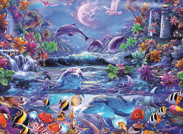 Moonlit Magic 500 pc Puzzle