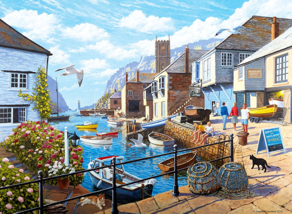 Tranquil Harbor 500 Piece puzzle