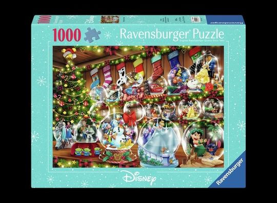 Disney Snow Globes 1000 pc Puzzle