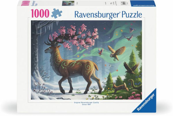 Deer of Spring 1000 piece puzzle
