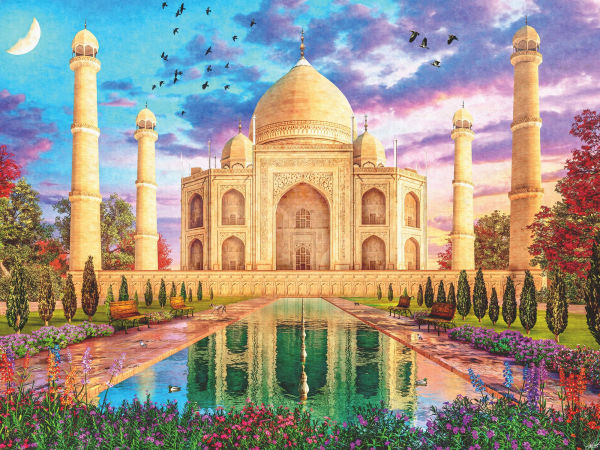 Taj Mahal 1500 Piece Puzzle