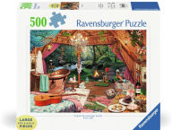 Title: Cozy Glamping 500 pc Large Format Puzzle