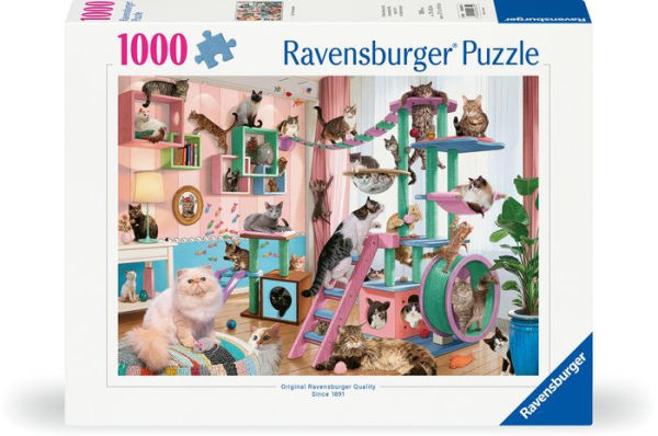 Cat Tree Heaven 1000 pc Puzzle