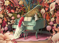 Alternative view 2 of Rabbit Recital 500 pc Puzzle